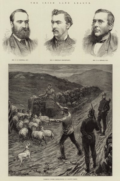 De Ierse Land Liga door Frank Dadd